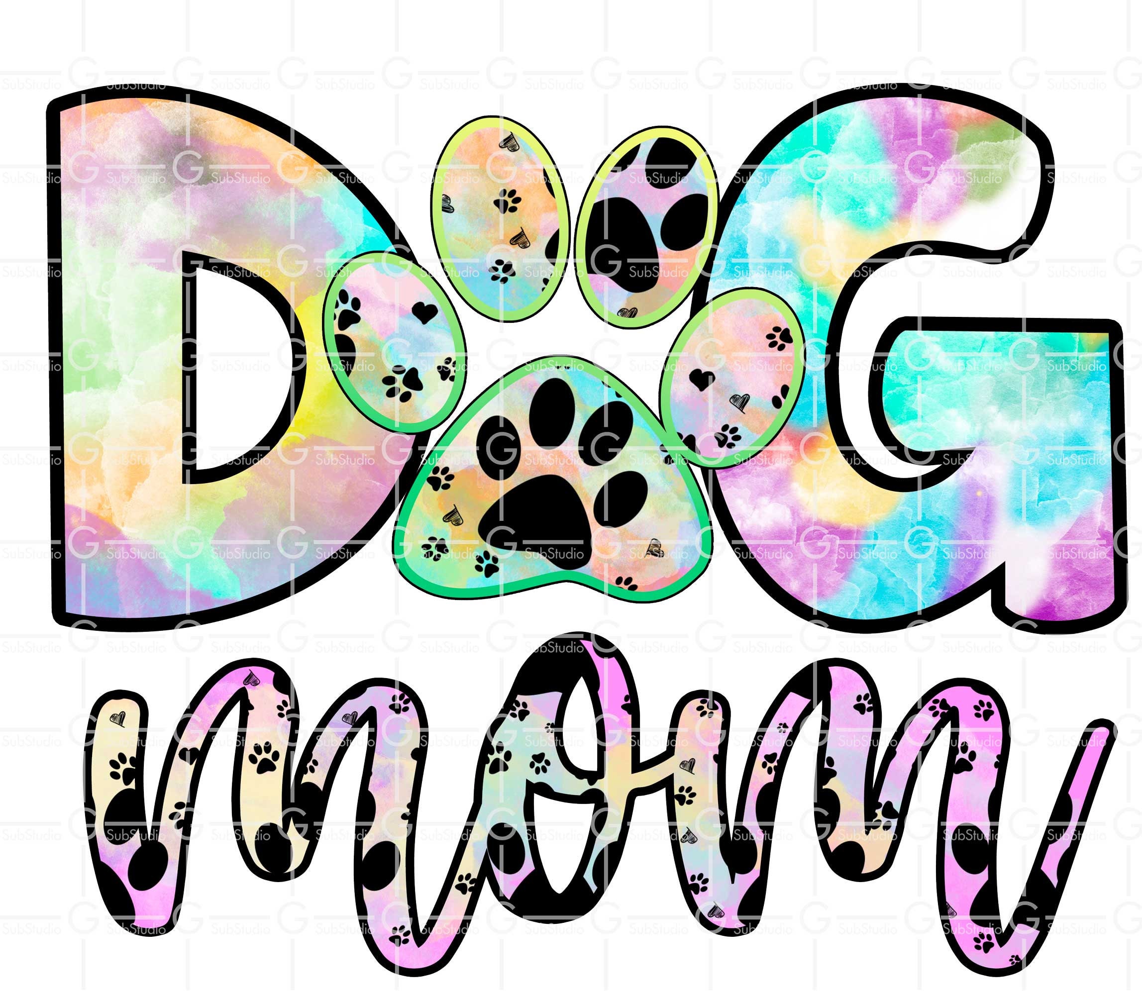 Dog Mom PNG Sublimation Designs Downloads Pet Owner Dog - Etsy