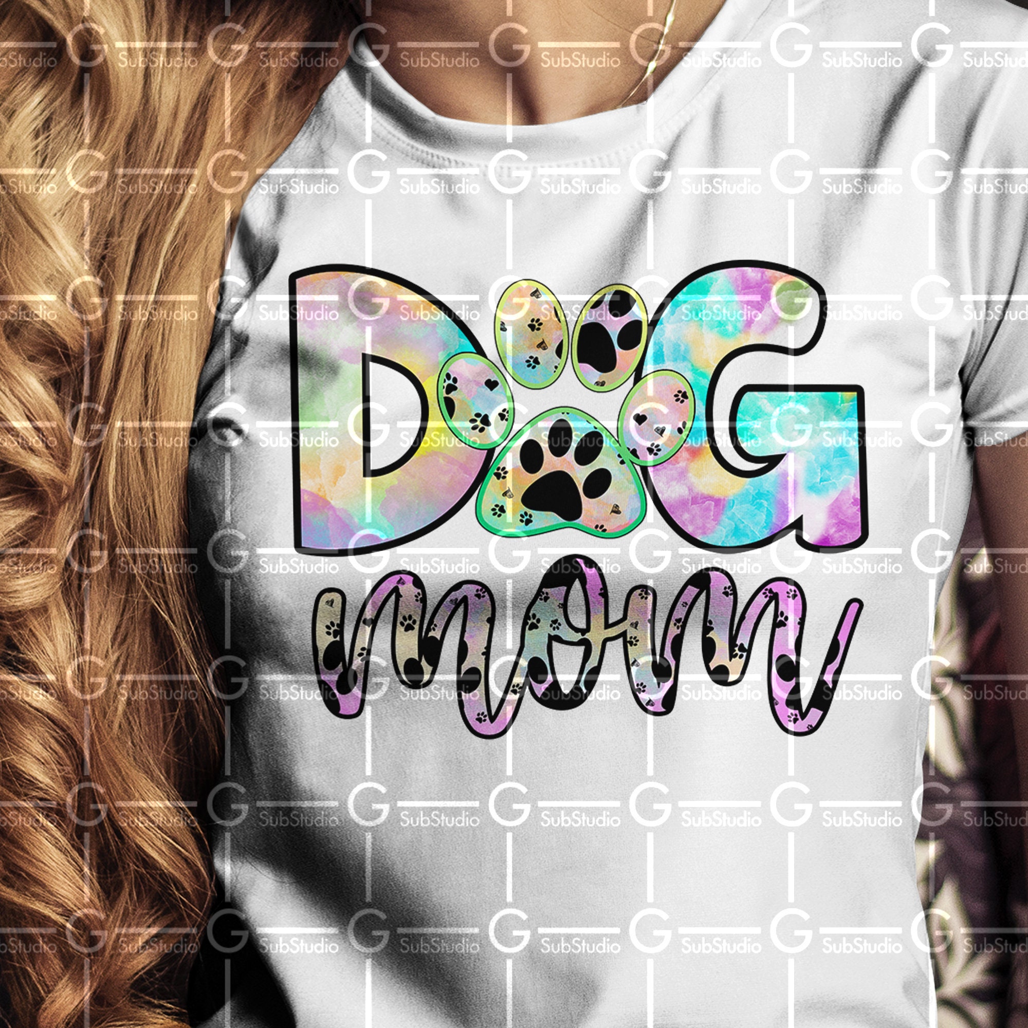 Dog Mom PNG Sublimation Designs Downloads Pet Owner Dog | Etsy
