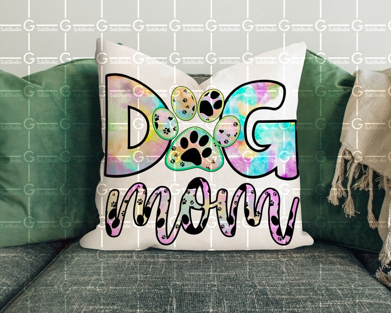 Dog Mom PNG Sublimation Designs Downloads Pet Owner Dog | Etsy