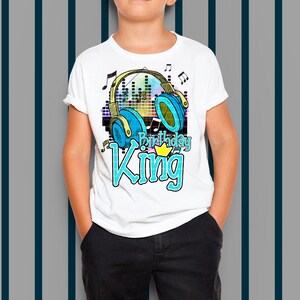 Birthday King png sublimation design, Birthday PNG Files For Sublimation Printing, Happy Birthday Png, Birthday Sublimation, DTG print
