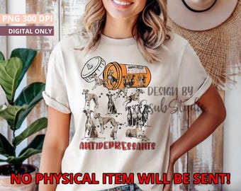 Greyhound PNG | Funny Antidepressant Dog Art | Sublimation Design for Dog Lovers | Cute Mental Health Humor Clipart Happy pills