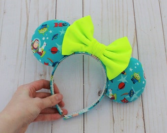 Buzz Lightyear Toy Story Inspired Minnie Ears | To Infinity And Beyond Mouse Ears Buzz Headband Disney Pixar Ears Woody Buzz Jessie