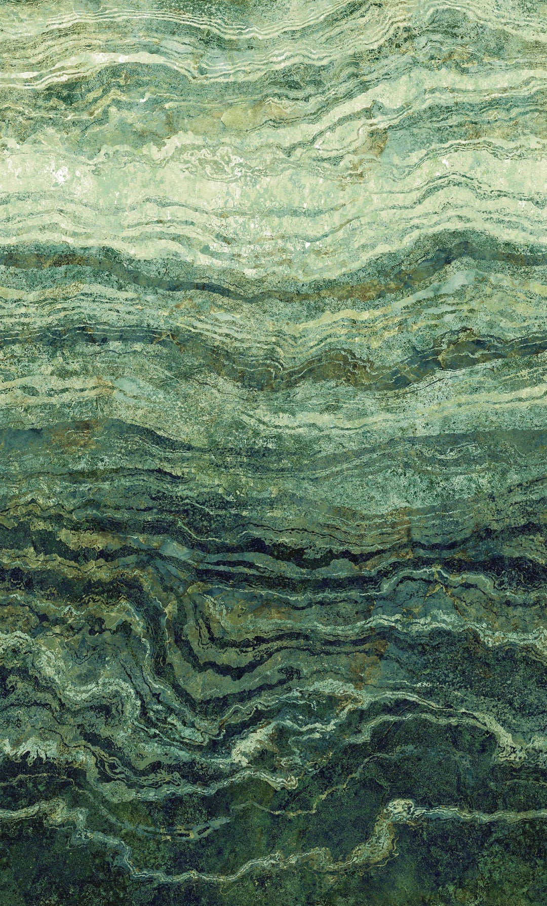 Stonehenge Ombre II Pine Ridge, Green Light to Dark Color, by the Yard ...