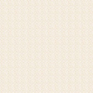 May include: A close-up shot of a cream-colored fabric with a subtle, textured pattern. The weave appears to be tightly knit, creating a uniform surface with a slightly raised, dotted texture. The overall impression is of a soft, neutral textile.