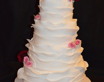 Faux Wedding Cake, Fake Wedding Cake, Wedding Cake, Display Cake, Centerpiece, Photo Prop