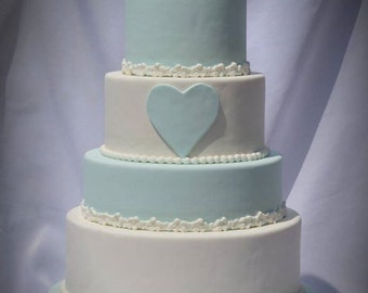 Faux Wedding Cake, Fake Wedding Cake, Wedding Cake, Display Cake, Centerpiece, Photo Prop