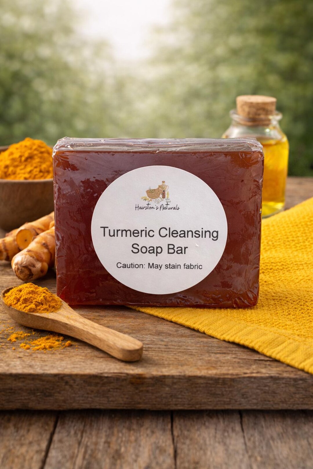 Turmeric Cleansing Soap Bar - Etsy