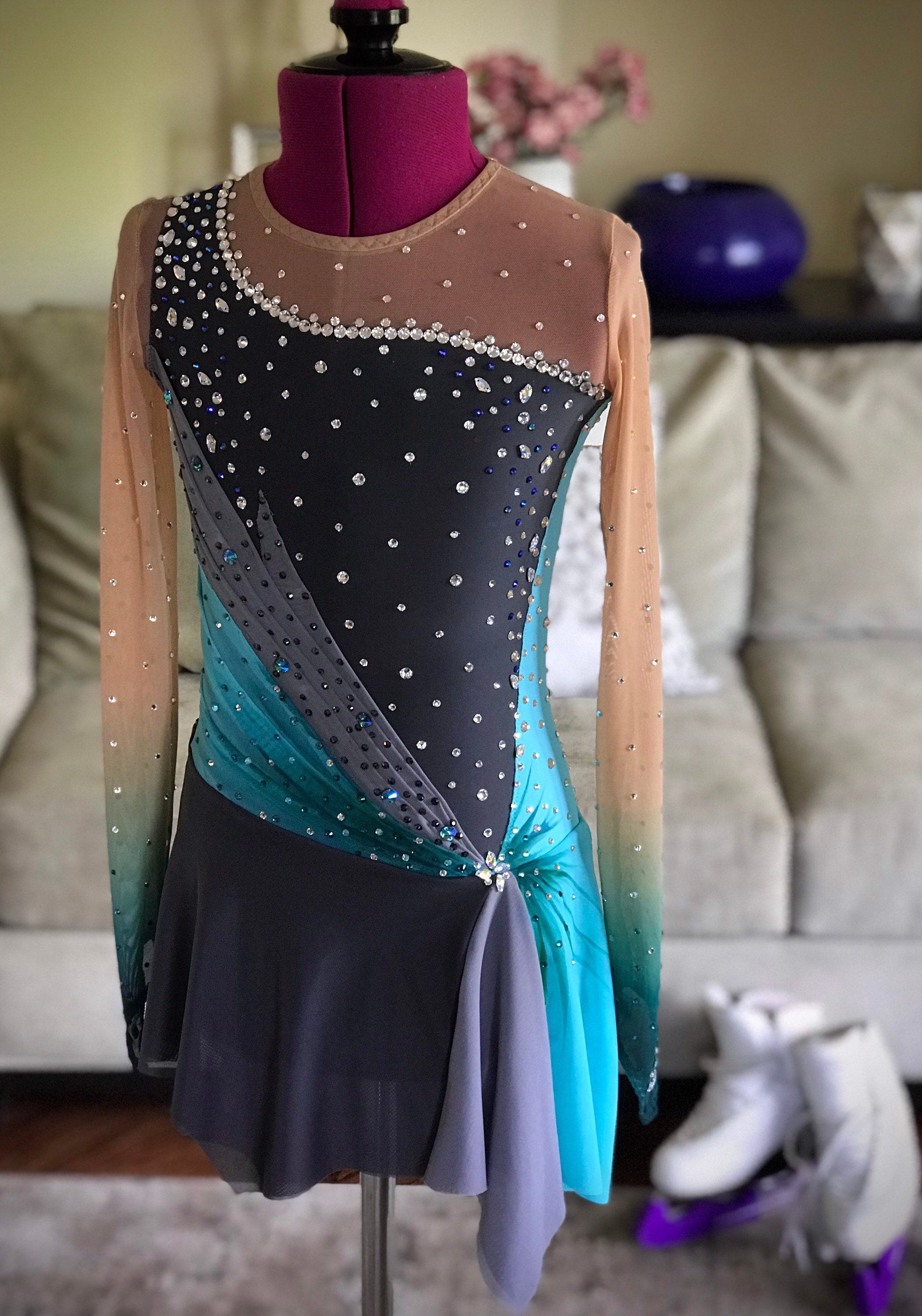 etsy skating dresses
