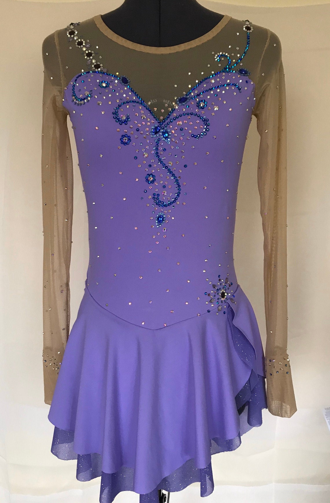 Figure Skating Dress Made To Order Etsy