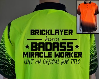 Bricklayer High-Vis Styled Polo