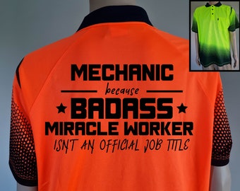 Mechanic High-Vis Styled Polo