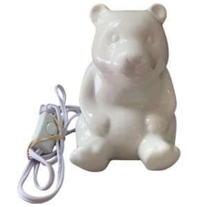 Ceramic Bear Nursery Night Light