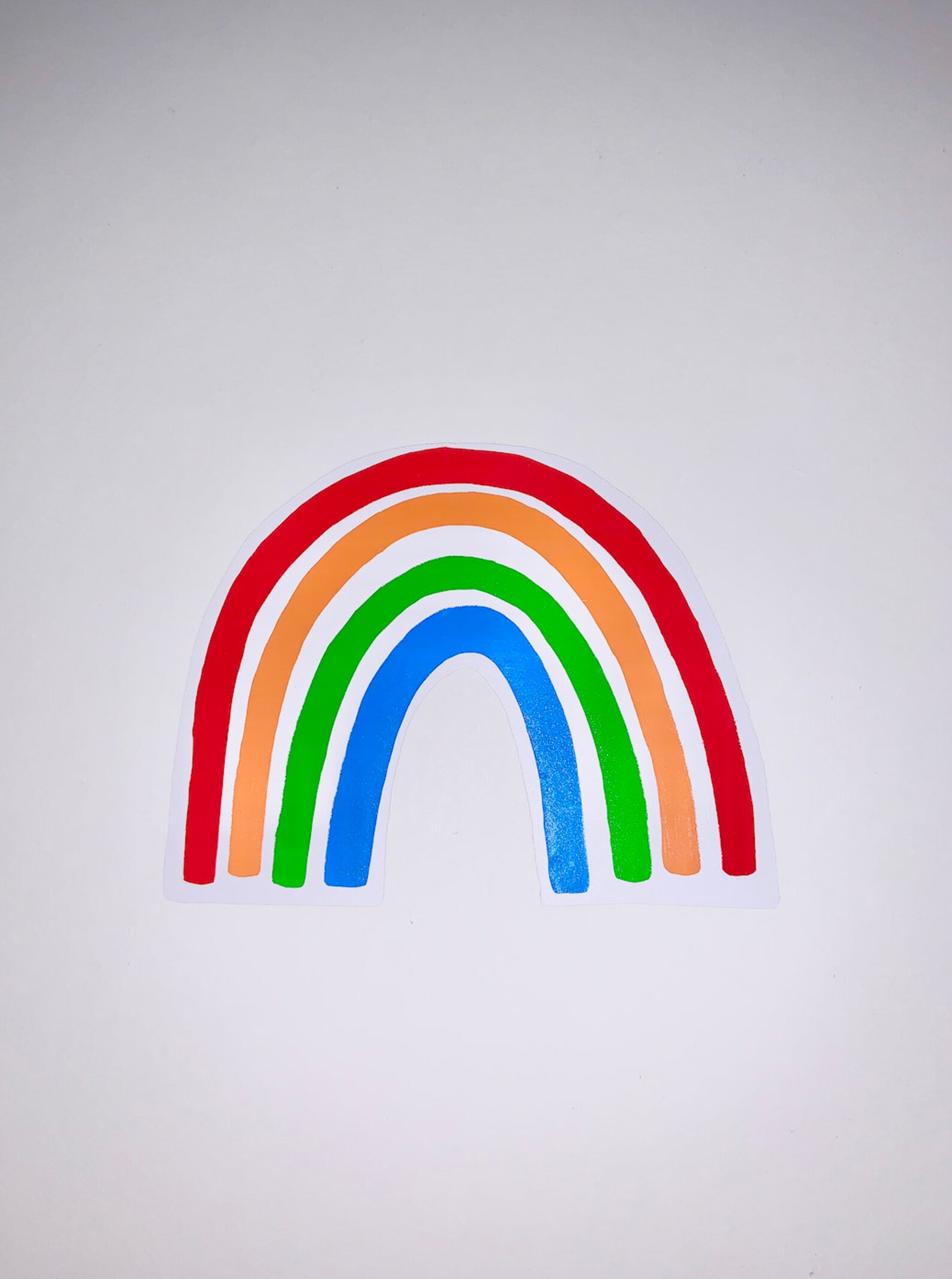 Rainbow Vinyl Waterproof Sticker Car Decal Multilayer Etsy