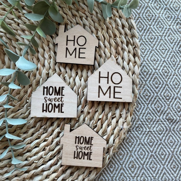 Home Wooden Magnets - Custom Order or Select a Pre-made Design