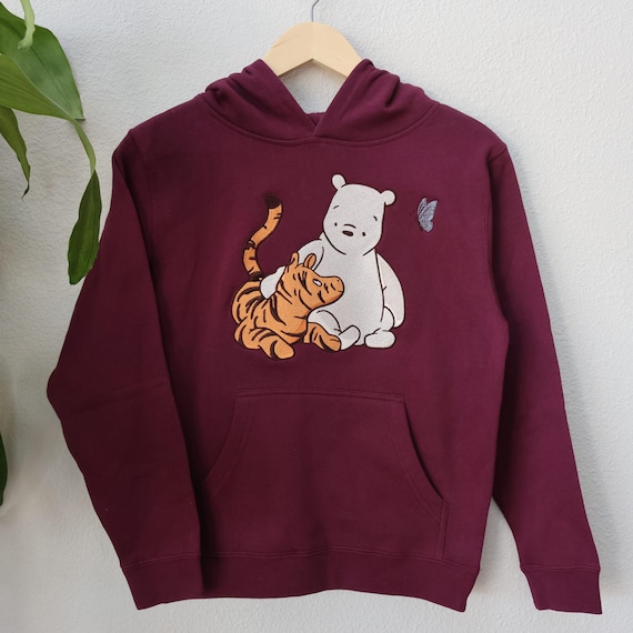 Youth Pooh Hug Embroidered Hoodie