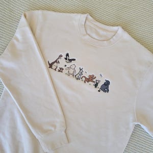 Winnie the Pooh Original Classic Characters | Lane Seven Embroidered Crewneck