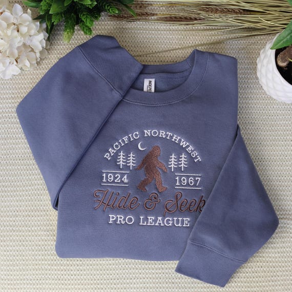 Bigfoot Embroidered Crewneck & Hoodie