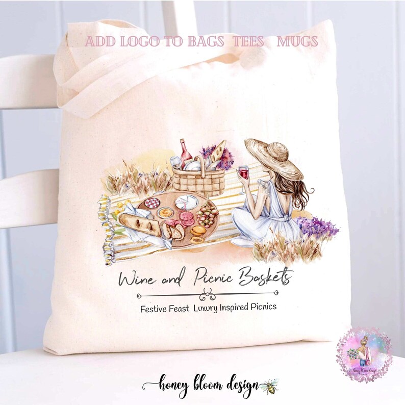 Luxury Picnics Charcuterie Board Logo Red Wine Brie Cheese Etsy