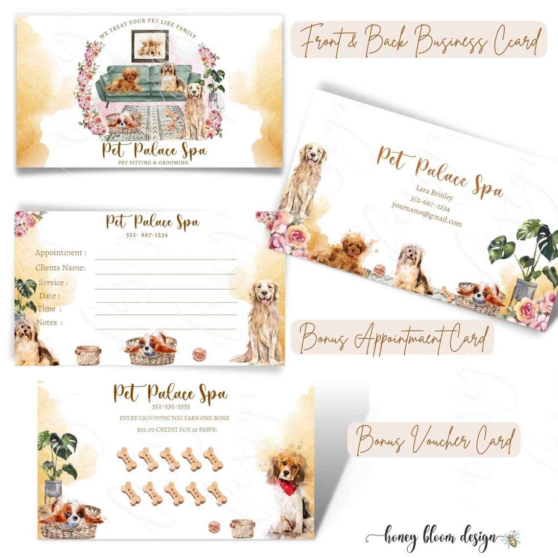 Picture of Groomer Business Price List Groomer Info Flyer Pet Detail - Etsy