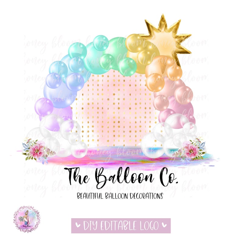 DIY Balloon Business Design Menu Balloon Arch Design Menu Etsy