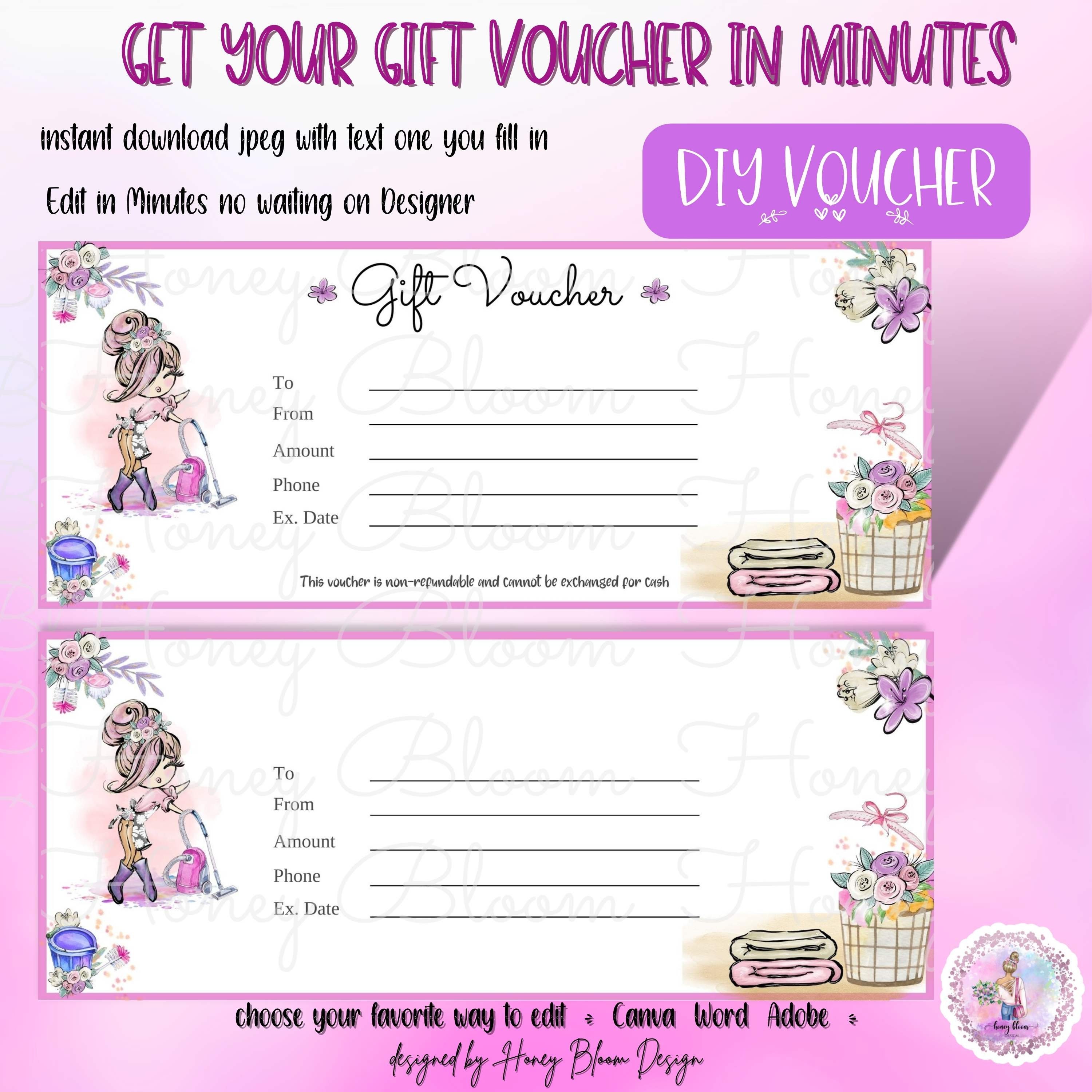 Clean Voucher - Etsy