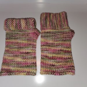 Meltaway Mints Fingerless Gloves Medium image 3