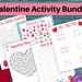 Valentine Game Bundle for Kids Printable Valentine's Day | Etsy