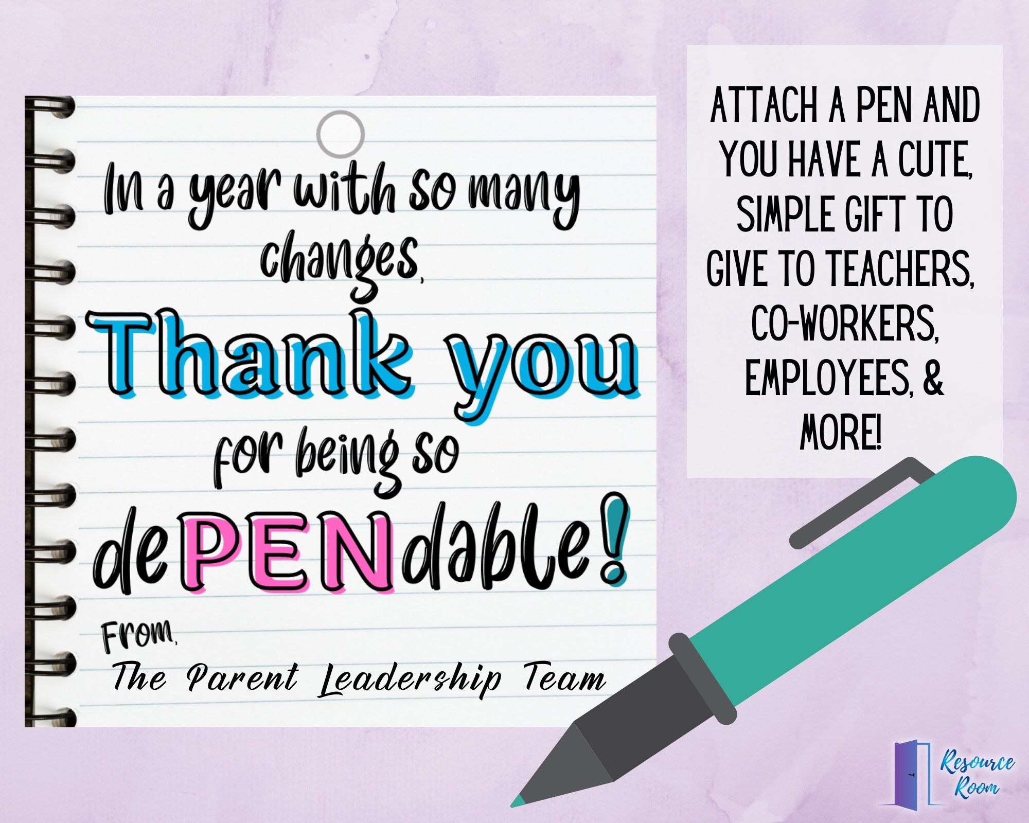 Dependable Appreciation Gift Tags Editable Printable Tags - Etsy