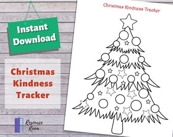 Christmas Kindness Tracker | Random Act of Kindness Trackers | Acts of Kindness