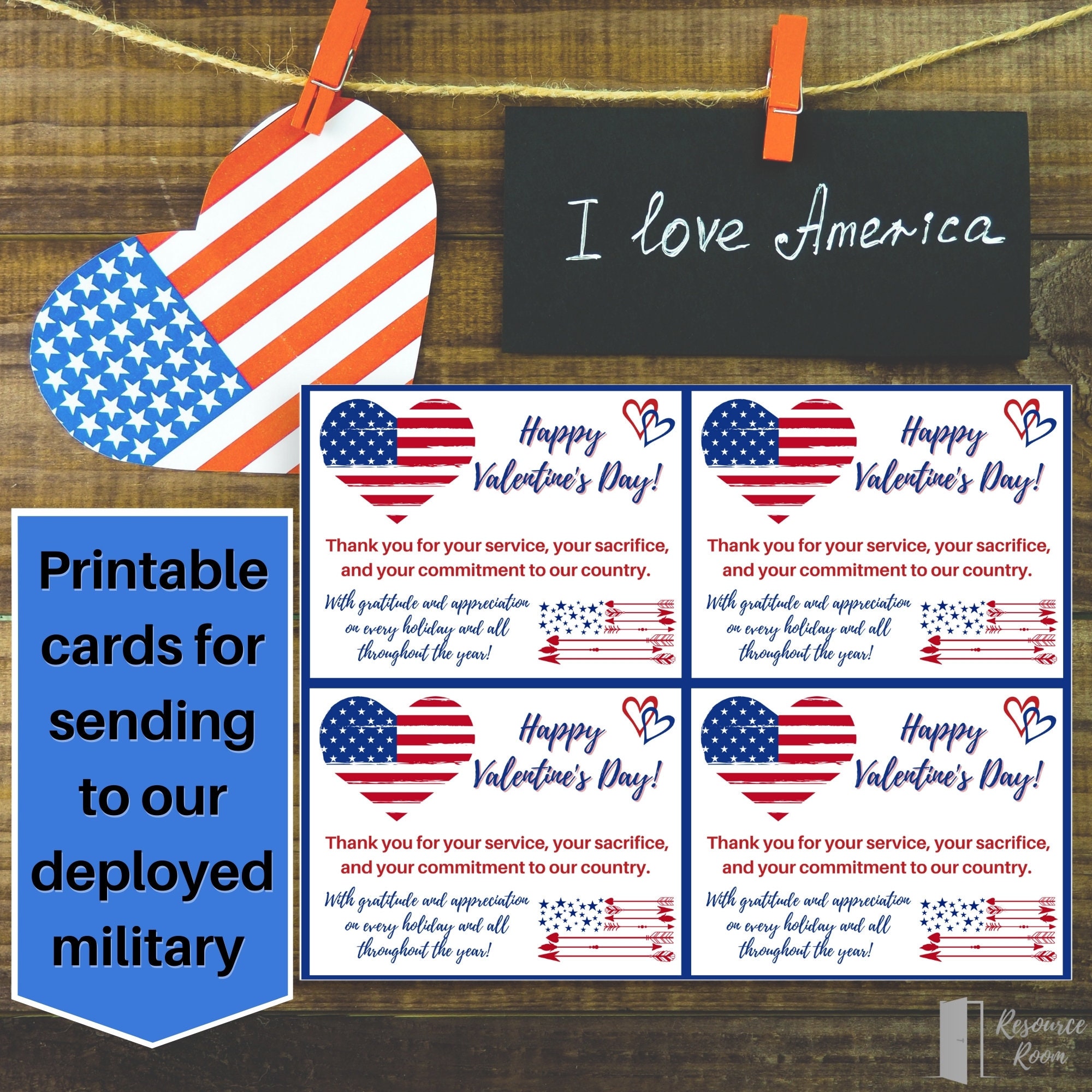 Soldier Military Valentines Day Card Digital Download Etsy Ireland 