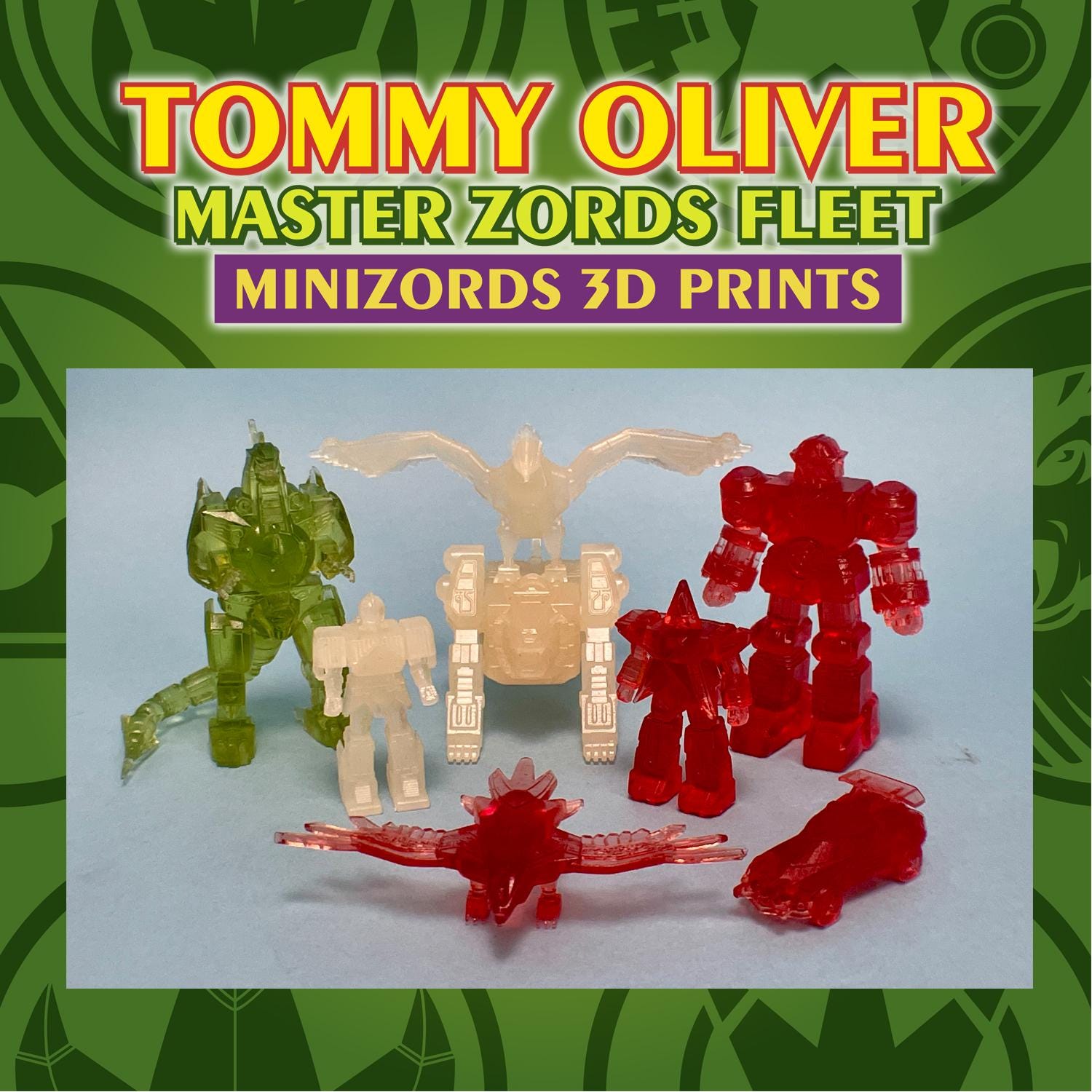 Tommy Oliver Master Zords Fleet Minizord 3D Prints - Etsy