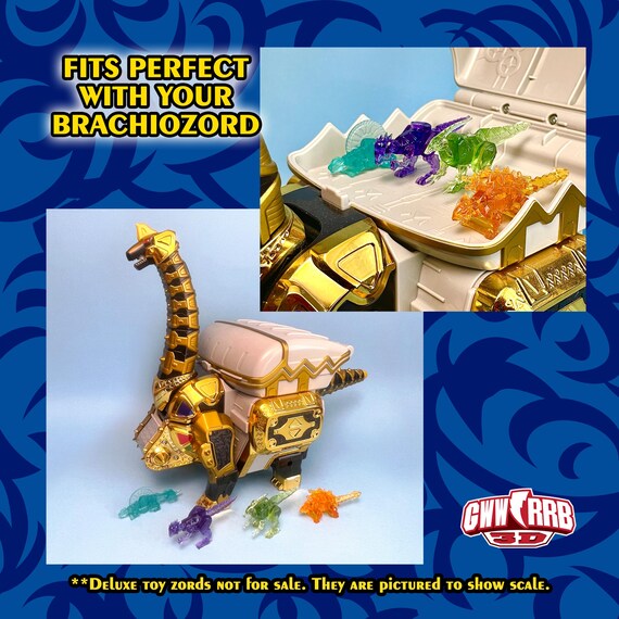 Dino Thunder/abaranger Auxiliary Minizord Set 3D Prints - Etsy