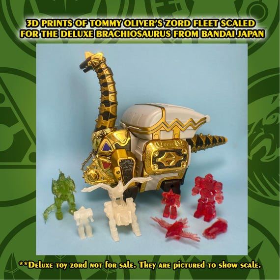 Tommy Oliver Master Zords Fleet Minizord 3D Prints - Etsy