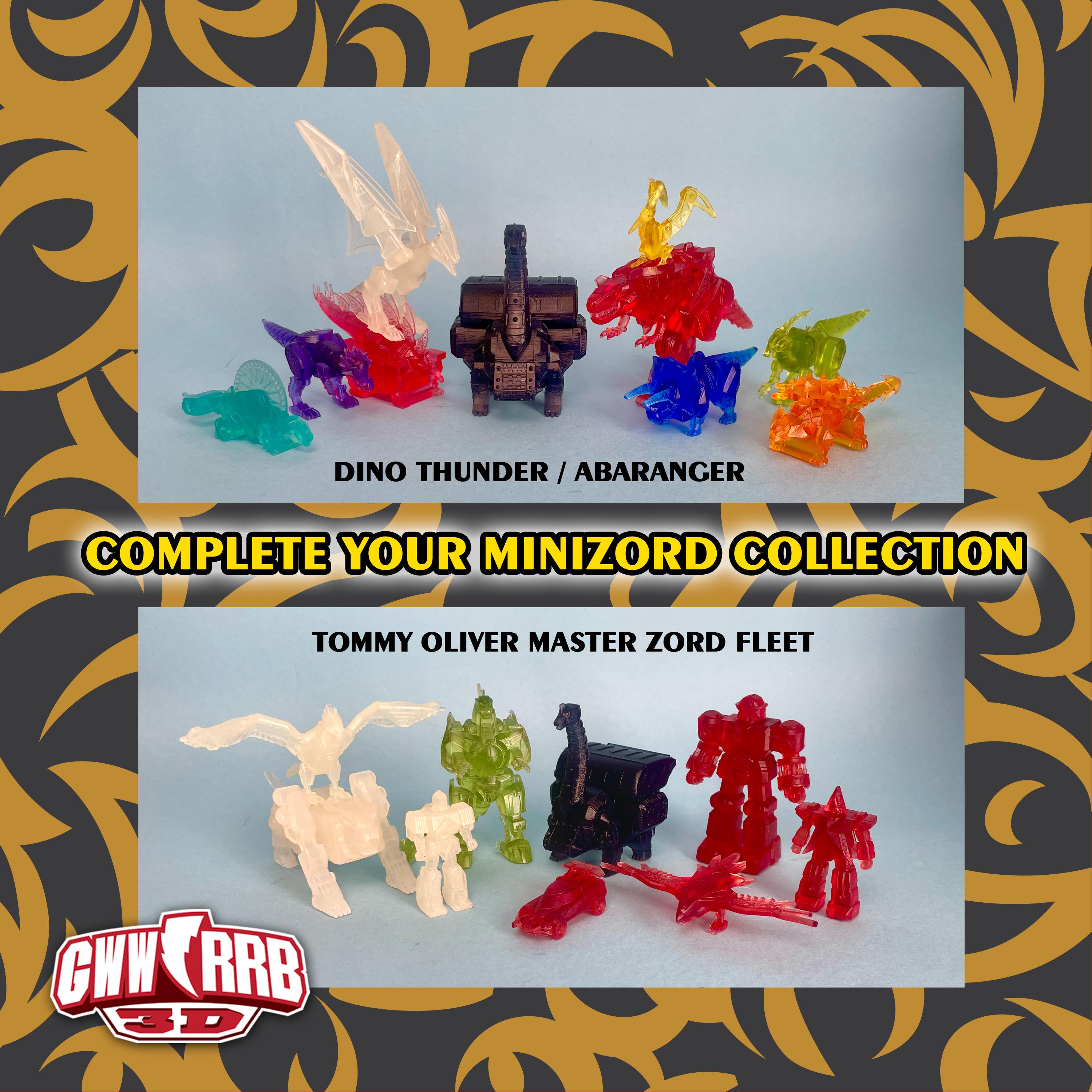 Dino Thunder/abaranger Brachiozord Minizord 3D Print - Etsy