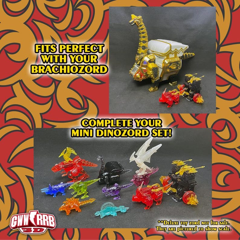 Dino Thunder/abaranger Mezodon/styraco and Triassic Rover/dinocarry ...