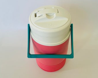 Vintage Pink Retro Igloo Cooler / 1/2 Gallon Drink Cooler