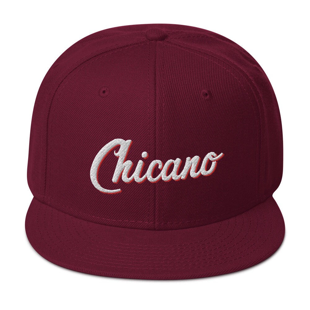 Chicano Snapback Hat, Mexican Heritage Hat, Chicano Pride Hat for Men