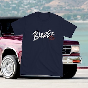 S10 Blazer printed tee shirt, Chevy Blazer tee, SUV enthusiast shirt, S10 blazer shirt, mini truck tee, mini truck club shirt