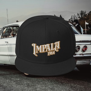 1964 Impala Lowrider Embroidered Ball Cap - Vintage Auto Baseball Hat, Classic Car Enthusiast Headgear, Collector&#39;s Edition