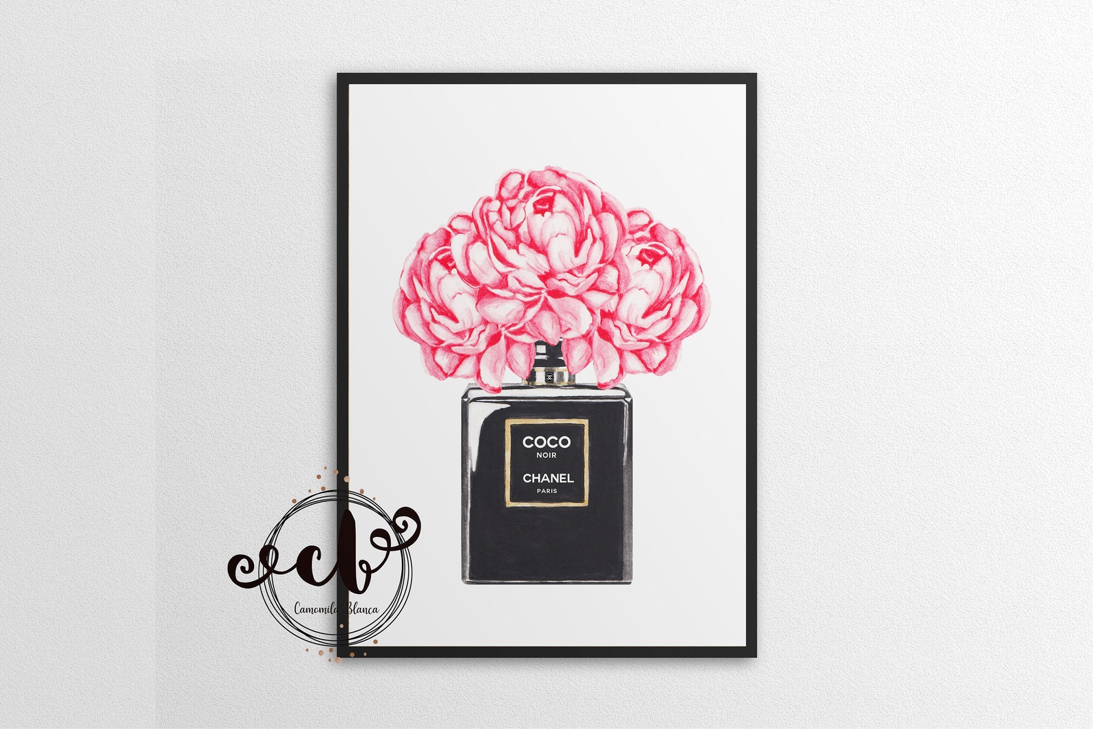 Coco Chanel Wall Art Digital Print Chanel Gift Home Decor | Etsy