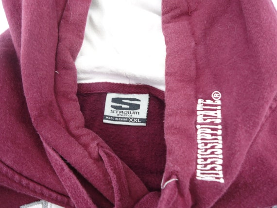 VINTAGE Mississippi State Bulldogs hoodie 2XL - image 3