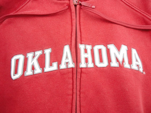 Oklahoma University hoodie youth vintage - image 1