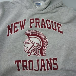 Vintage New Prague Trojans hoodie