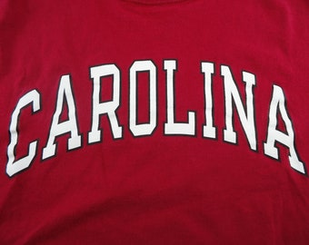 Carolina university vintage t shirt