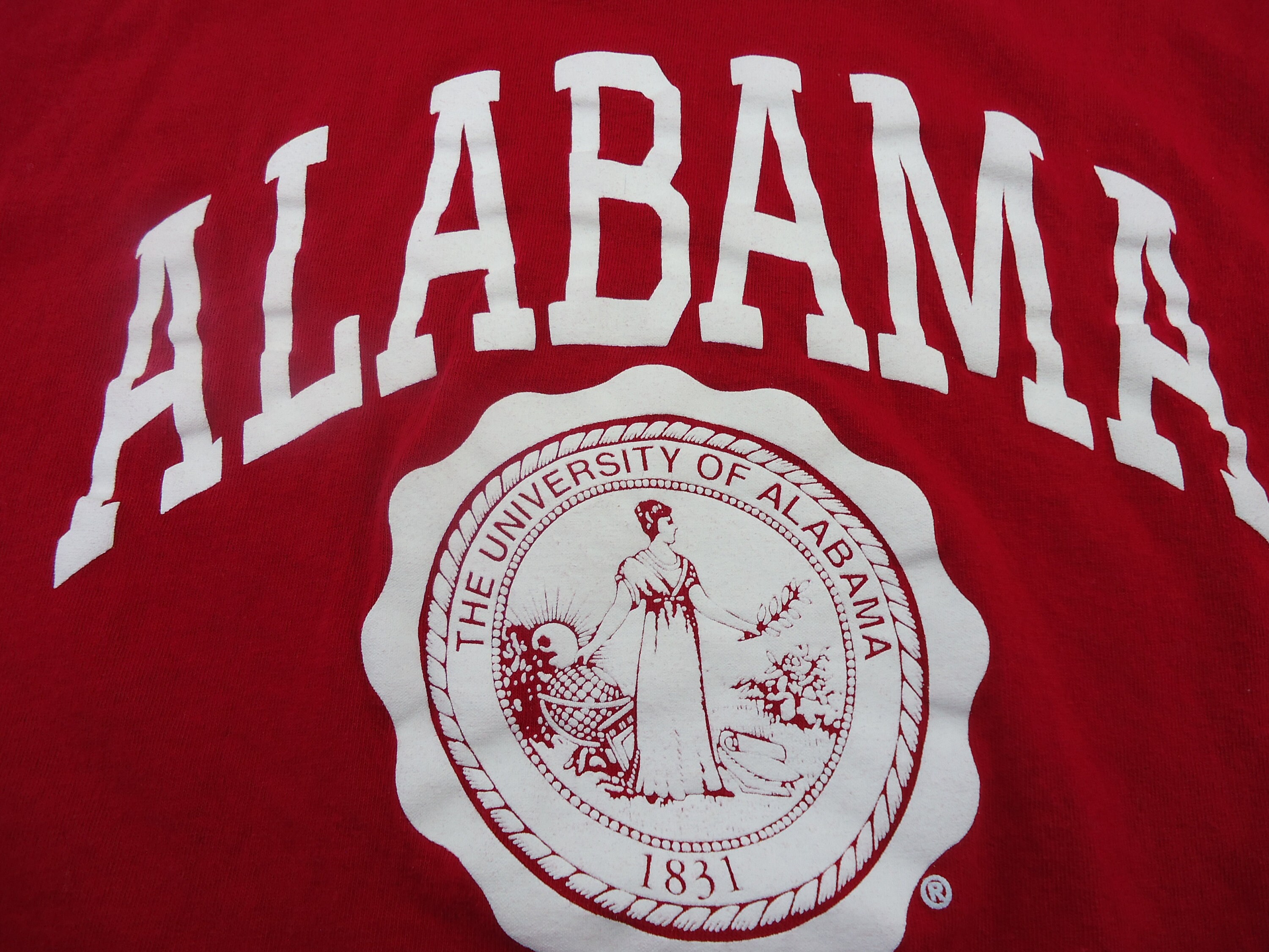 VINTAGE Alabama university tshirt XL College Etsy