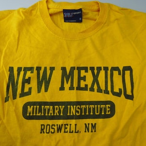 New Mexico Military Institute t shirt  Roswell