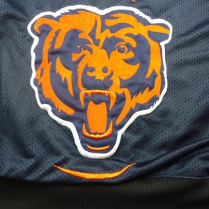Chicago Bears jersey hoodie vintage