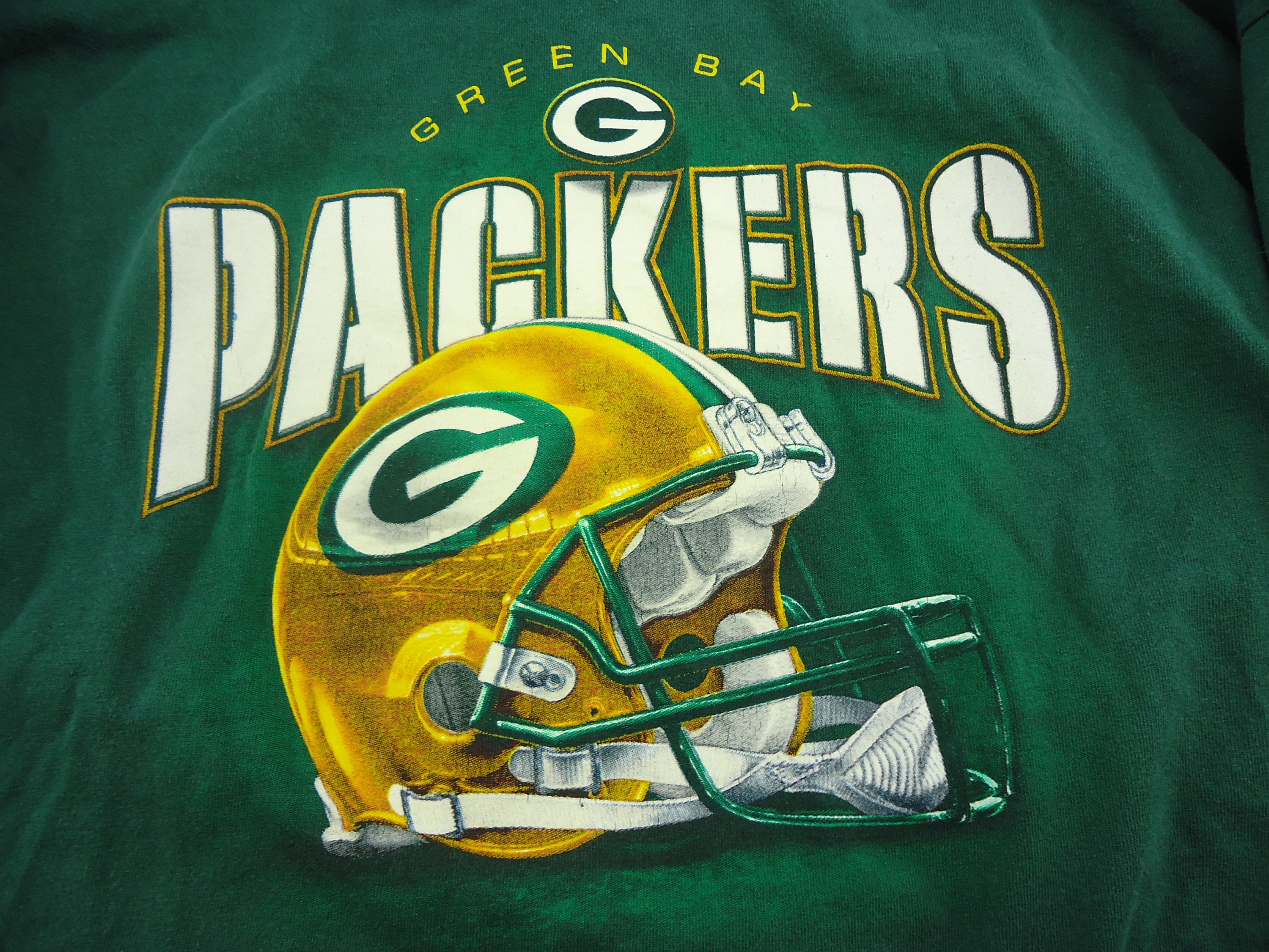 Green Bay Packers Long Sleeve Shirt Vintage 