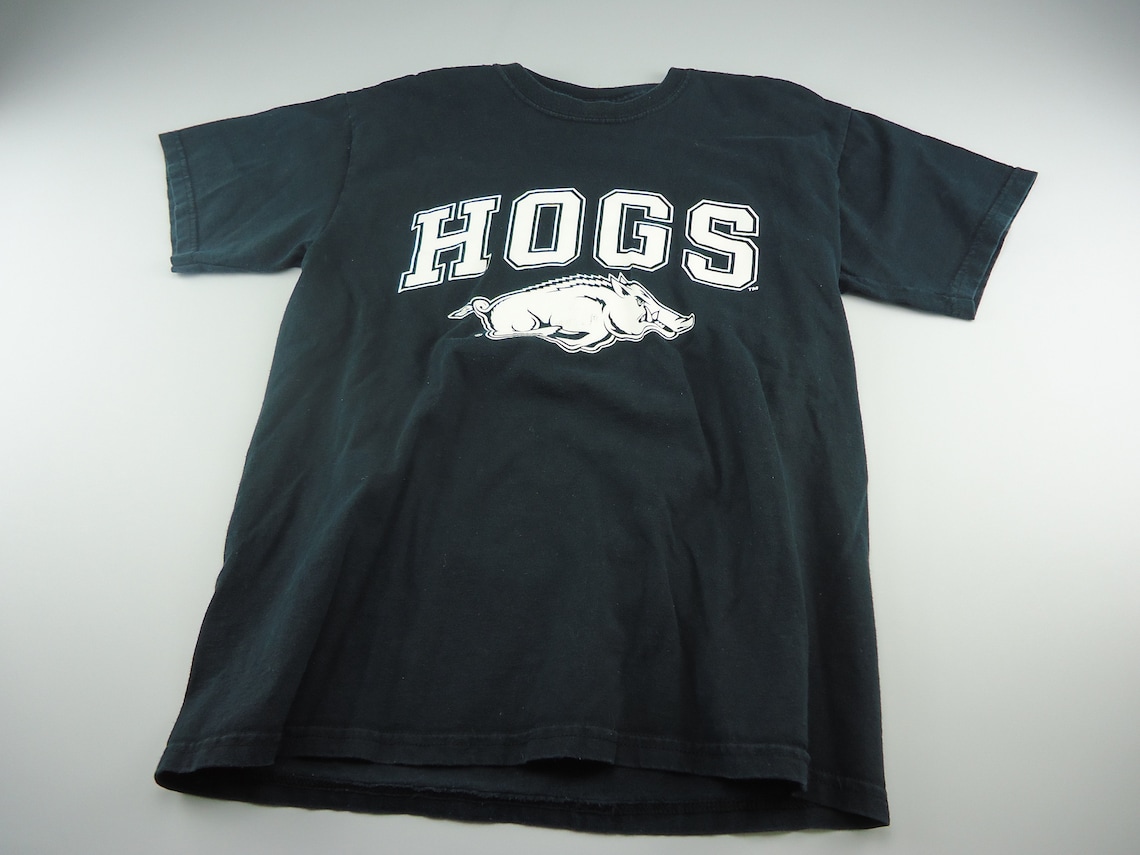 Arkansas Razorbacks T-shirt University Hogs Vintage - Etsy