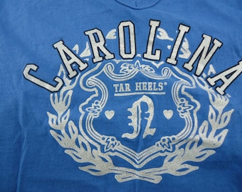 Carolina Tarheels university t shirt vintage